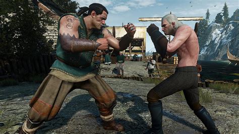 witcher 3 fistfighting.